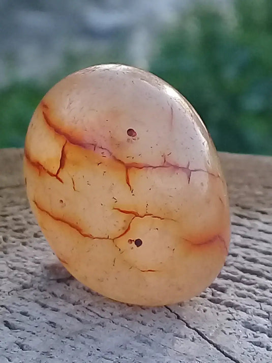 Cornaline du Brésil pierre roulée Grade A ++++ Cornaline pierre roulée