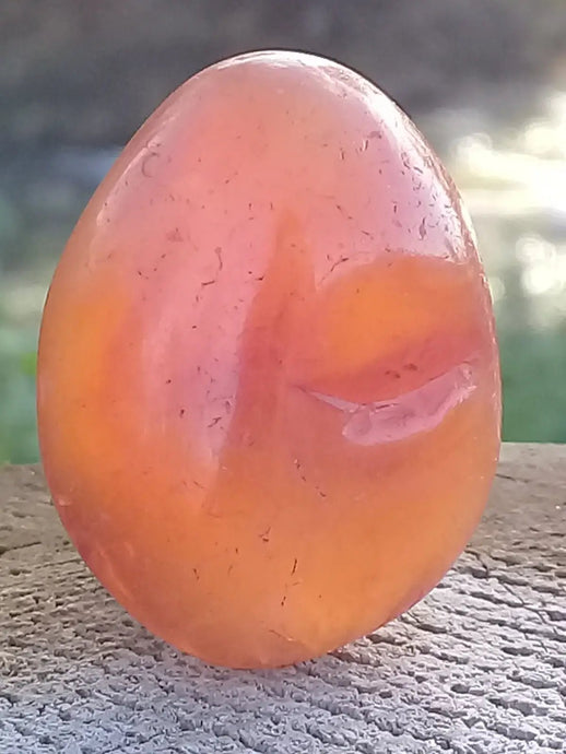 Cornaline du Brésil pierre roulée Grade A +++++ Cornaline pierre roulée