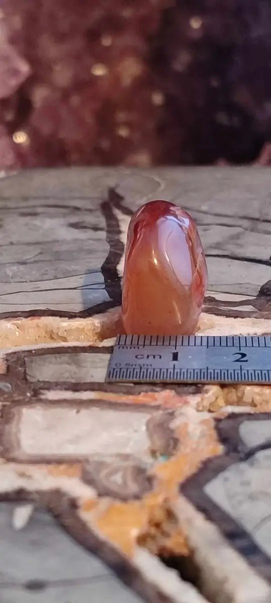 Load image into Gallery viewer, Cornaline du Brésil pierre roulée Grade A ++++ Cornaline pierre roulée
