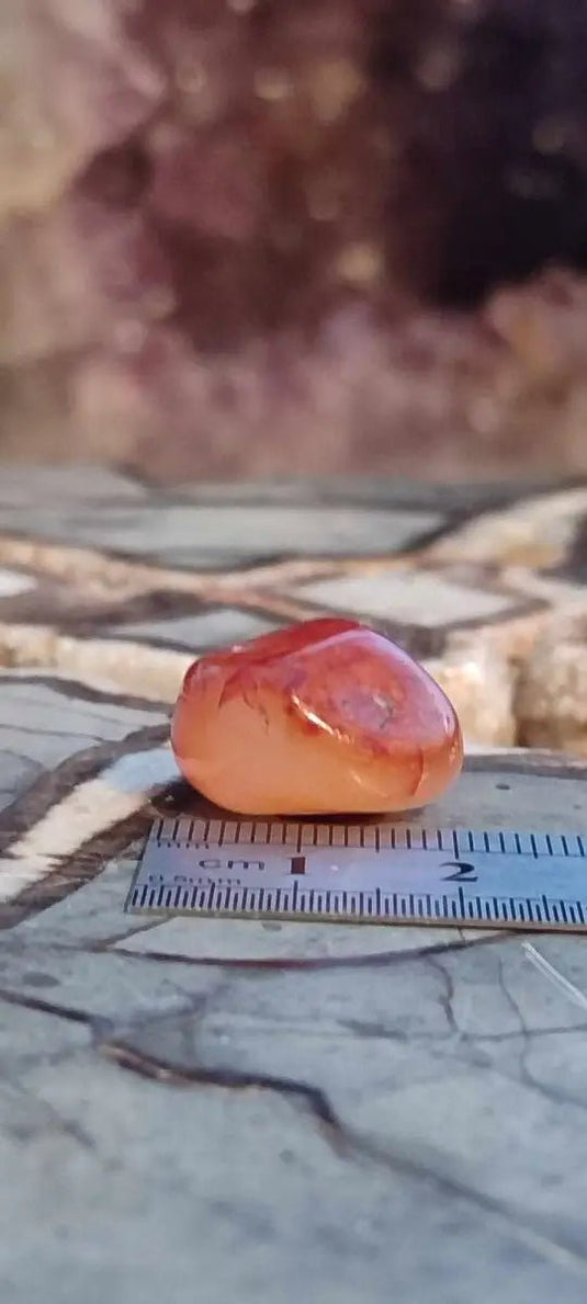 Cornaline du brésil pierre roulée Grade A ++++ Cornaline pierre roulée