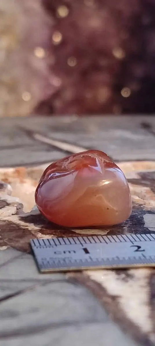 Cornaline du Brésil pierre roulée Grade A ++++ Cornaline pierre roulée