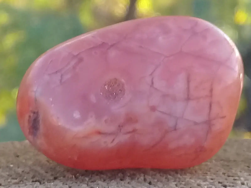 Load image into Gallery viewer, Cornaline du Brésil pierre roulée Grade A ++++ Cornaline pierre roulée
