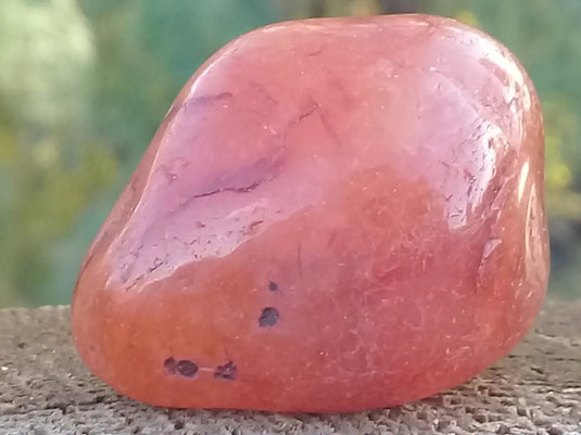 Cornaline du Brésil pierre roulée Grade A ++++ Cornaline pierre roulée