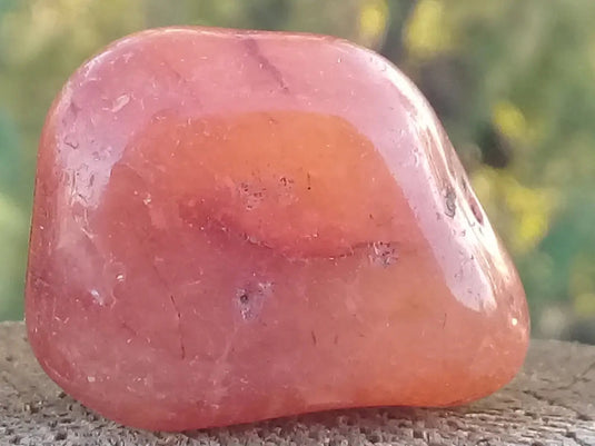 Cornaline du Brésil pierre roulée Grade A ++++ Cornaline pierre roulée