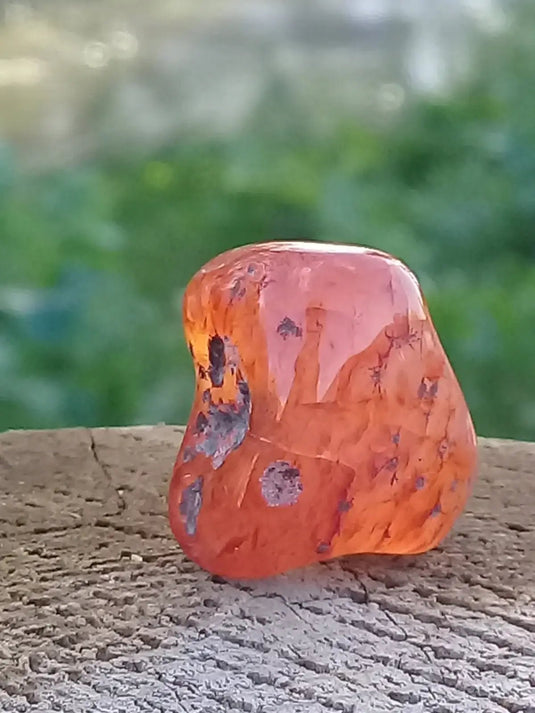 Cornaline pierre roulée Grade A ++++ Cornaline pierre roulée