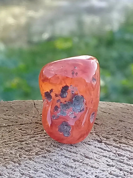 Cornaline pierre roulée Grade A ++++ Cornaline pierre roulée