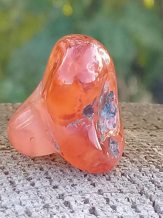 Cornaline pierre roulée Grade A ++++ Cornaline pierre roulée