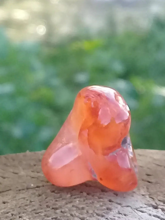 Cornaline pierre roulée Grade A ++++ Cornaline pierre roulée