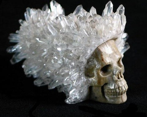 'Skull' Mineral Skulls