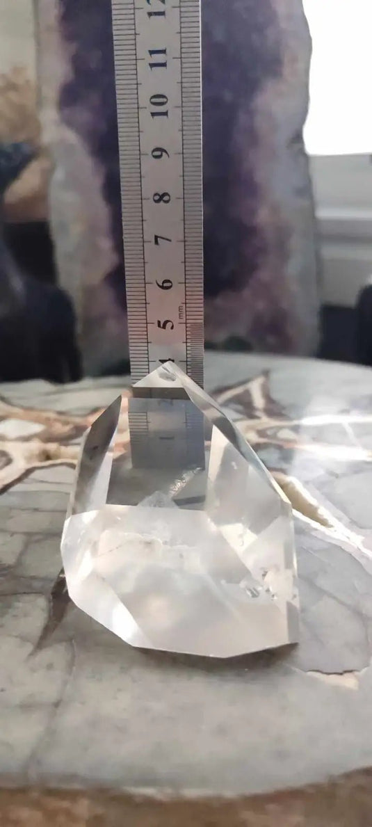 Cristal de roche du Brésil à inclusions fantômes Grade A++++ Cristal de roche à inclusion