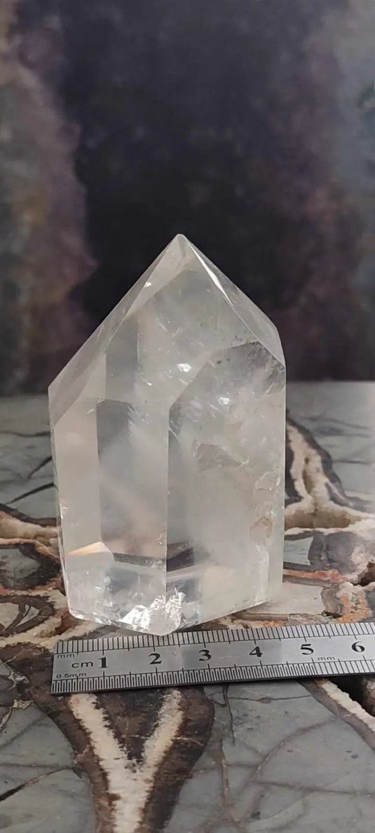 Cristal de roche du Brésil à inclusions fantômes Grade A++++ Cristal de roche à inclusion fantôme