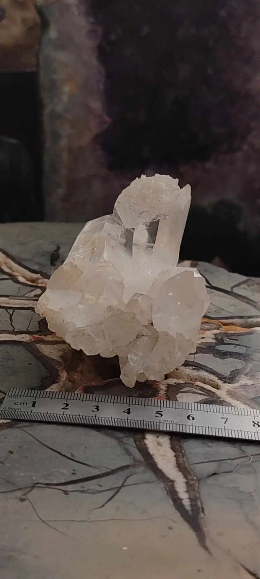 Cristal de roche du Brésil mâcle Grade A++++ Cristal de roche mâcle