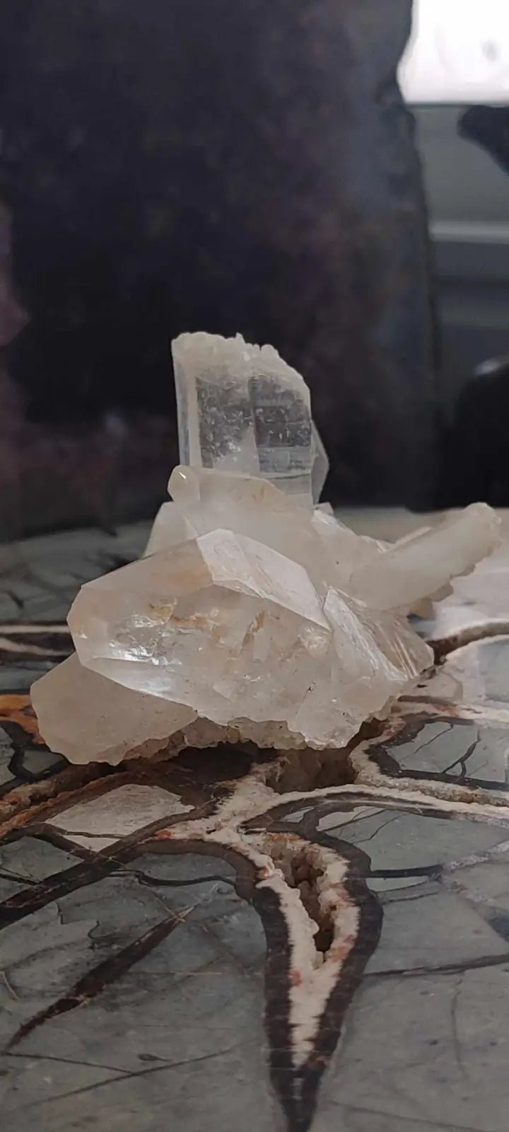 Load image into Gallery viewer, Cristal de roche du Brésil mâcle Grade A++++ Cristal de roche mâcle
