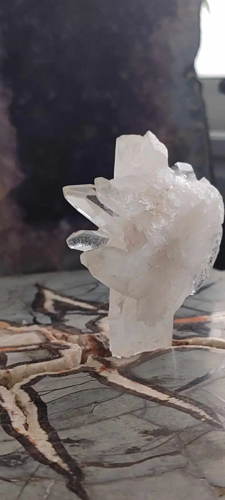 Chargez l&#39;image dans la visionneuse de la galerie, Cristal de roche du Brésil mâcle Grade A++++ Cristal de roche mâcle
