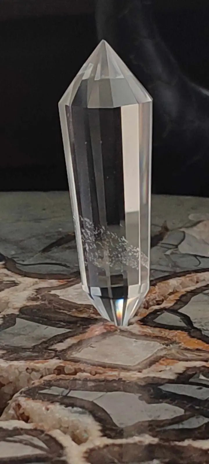 Chargez l&#39;image dans la visionneuse de la galerie, Cristal de roche Vosgel 12 faces du Brésil Grade A++++ Cristal Vosgel
