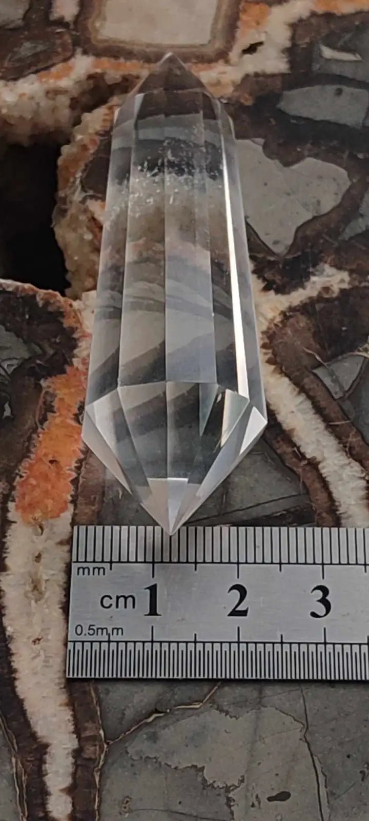 Chargez l&#39;image dans la visionneuse de la galerie, Cristal de roche Vosgel 12 faces du Brésil Grade A++++ Cristal Vosgel
