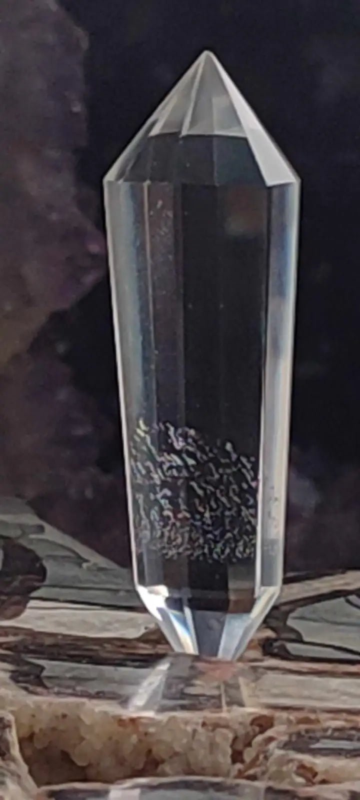 Chargez l&#39;image dans la visionneuse de la galerie, Cristal de roche Vosgel 12 faces du Brésil Grade A++++ Cristal Vosgel
