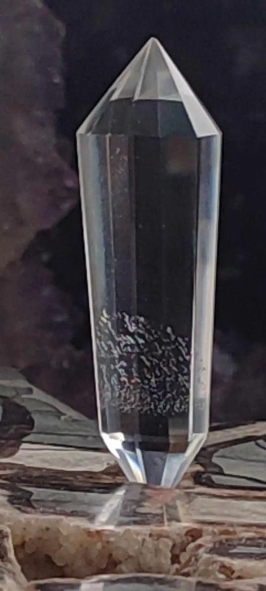 Cristal de roche Vosgel 12 faces du Brésil Grade A++++ Cristal Vosgel