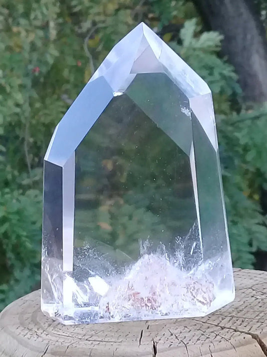 Cristal ou quartz Fantôme Grade A ++++ colonne Cristal ou Quartz Fantôme colonne