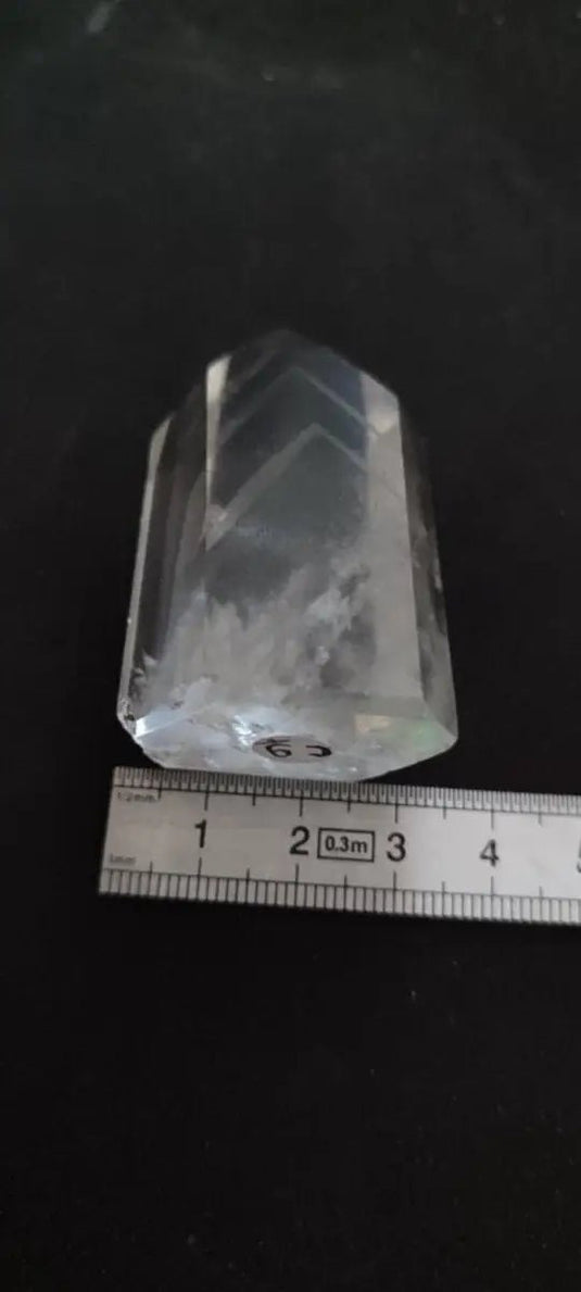 Cristal ou Quartz Fantôme Grade A ++++ colonne Cristal Fantôme