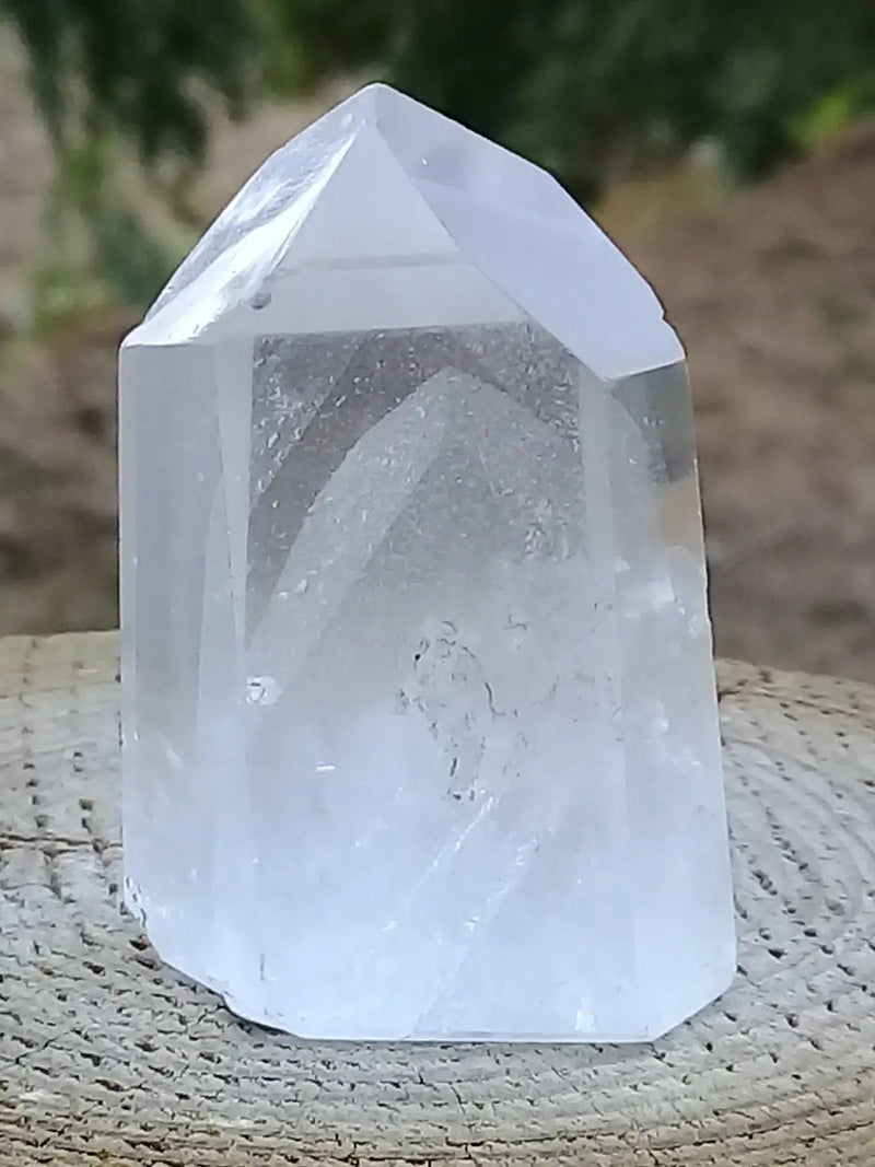 Load image into Gallery viewer, Cristal ou Quartz Fantôme Grade A ++++ colonne Cristal Fantôme
