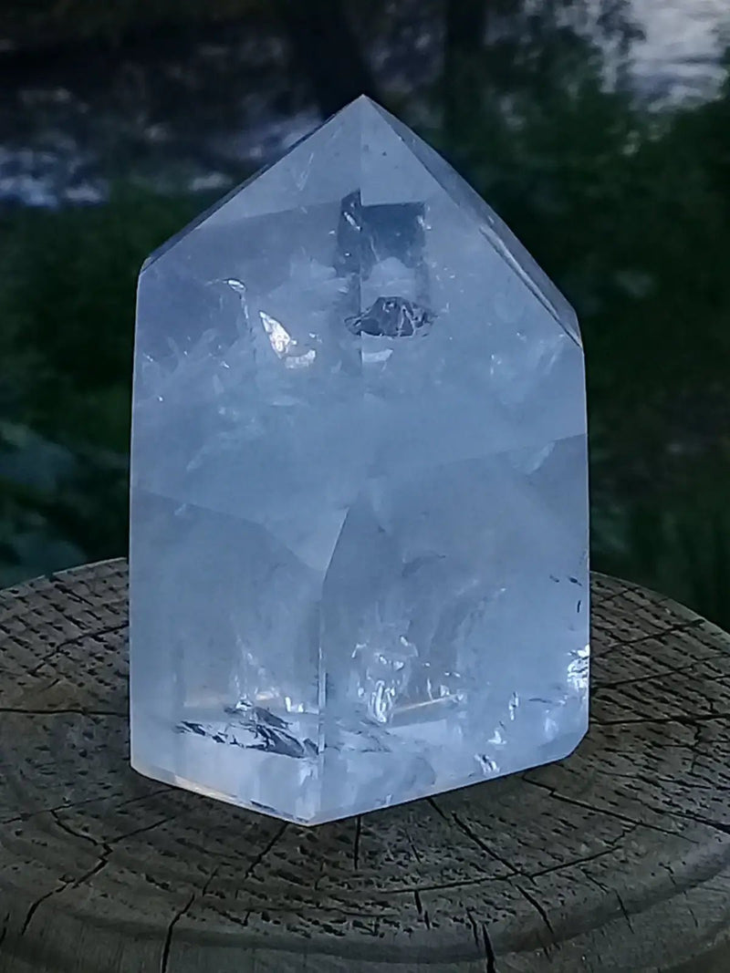 Chargez l&#39;image dans la visionneuse de la galerie, Cristal ou Quartz Fantôme Grade A ++++ colonne Cristal ou Quartz Fantôme colonne
