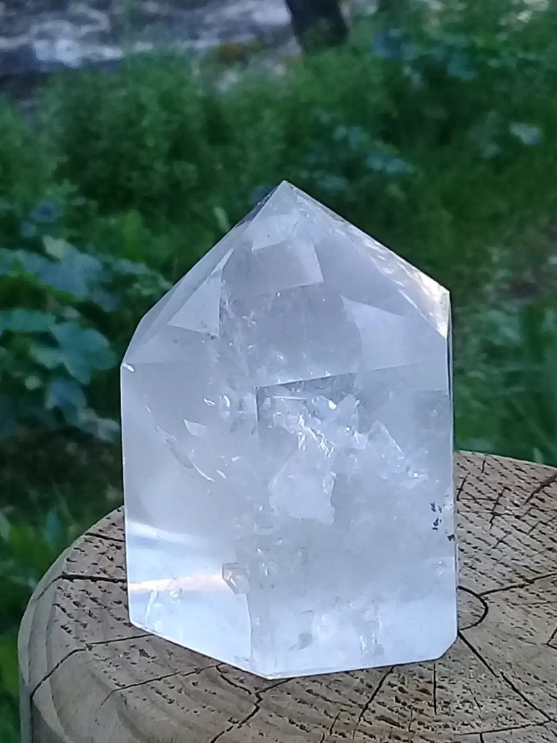 Chargez l&#39;image dans la visionneuse de la galerie, Cristal ou Quartz Fantôme Grade A ++++ colonne Cristal ou Quartz Fantôme colonne
