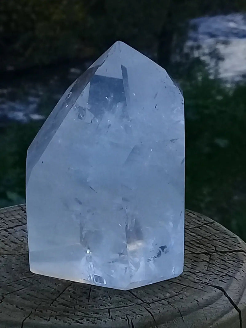 Chargez l&#39;image dans la visionneuse de la galerie, Cristal ou Quartz Fantôme Grade A ++++ colonne Cristal ou Quartz Fantôme colonne
