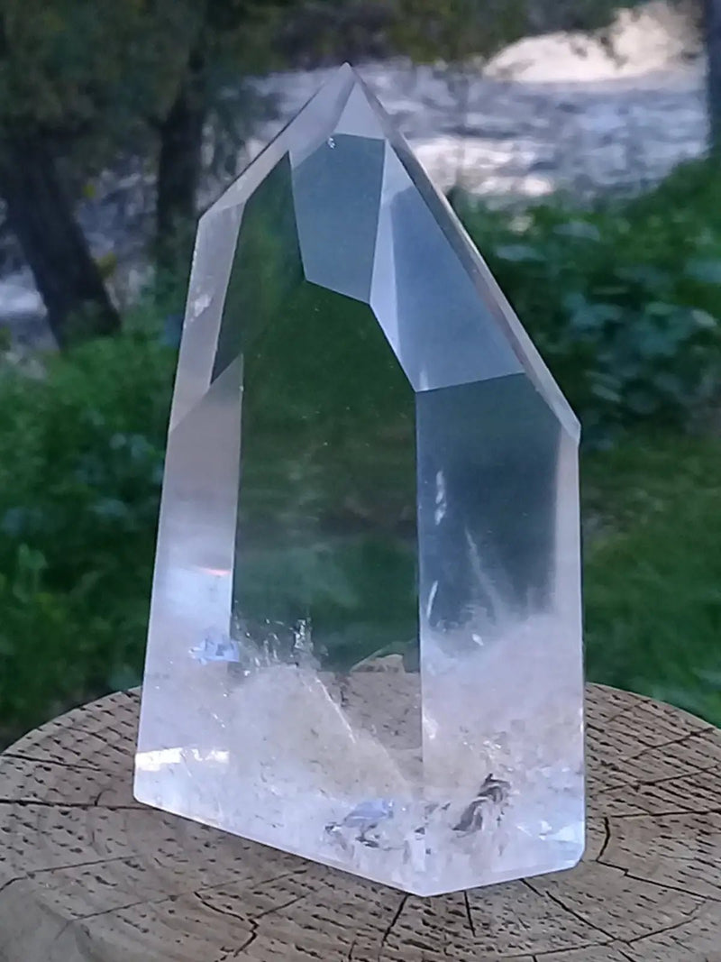 Load image into Gallery viewer, Cristal ou quartz Fantôme Grade A ++++ colonne Cristal ou Quartz Fantôme colonne
