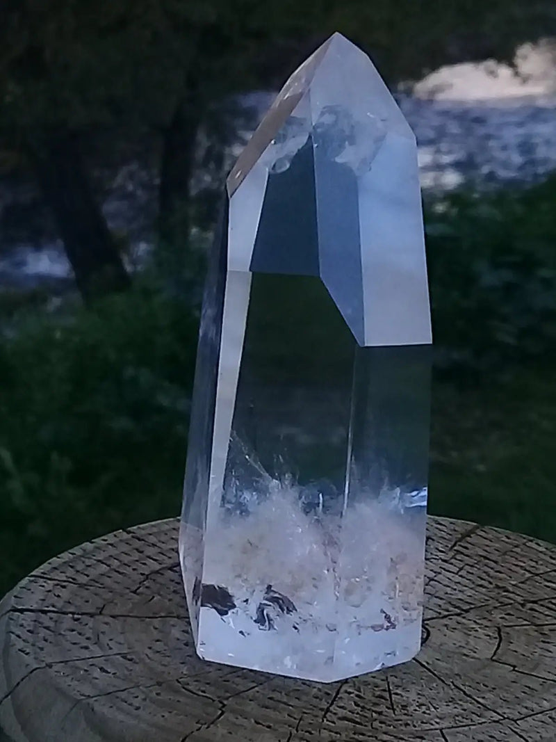 Load image into Gallery viewer, Cristal ou quartz Fantôme Grade A ++++ colonne Cristal ou Quartz Fantôme colonne
