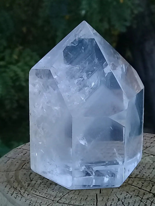 Cristal ou Quartz Fantôme Grade A ++++ colonne Cristal ou Quartz Fantôme colonne