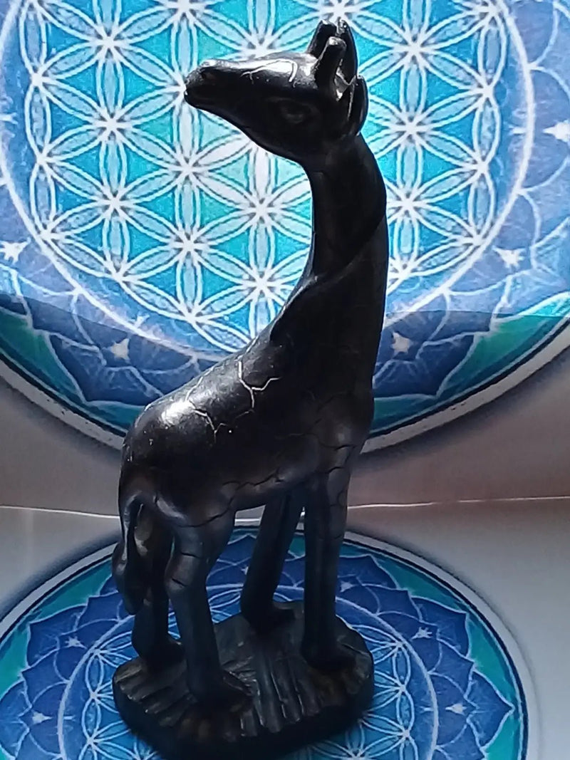 Load image into Gallery viewer, Déco girafe en bois Girafe en bois
