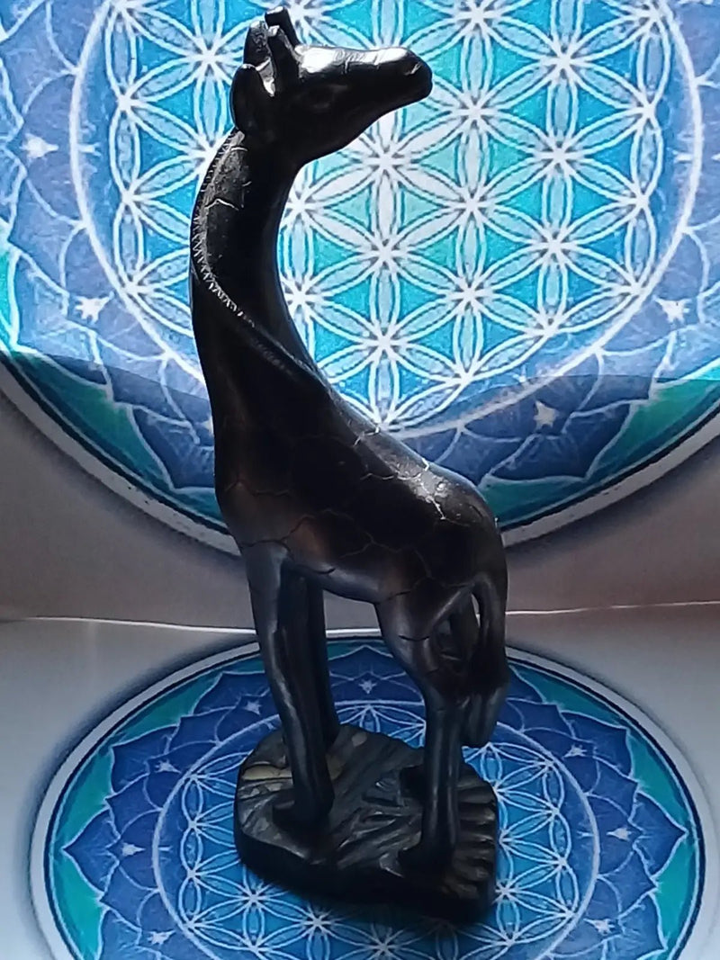 Load image into Gallery viewer, Déco girafe en bois Girafe en bois
