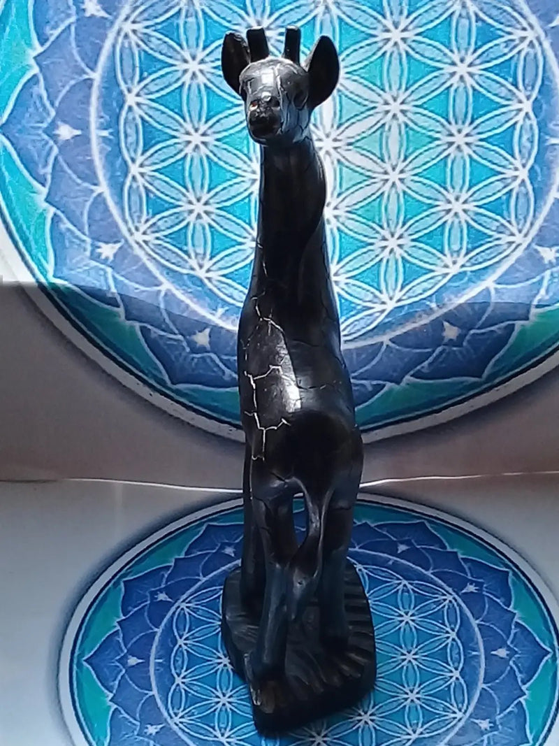 Load image into Gallery viewer, Déco girafe en bois Girafe en bois
