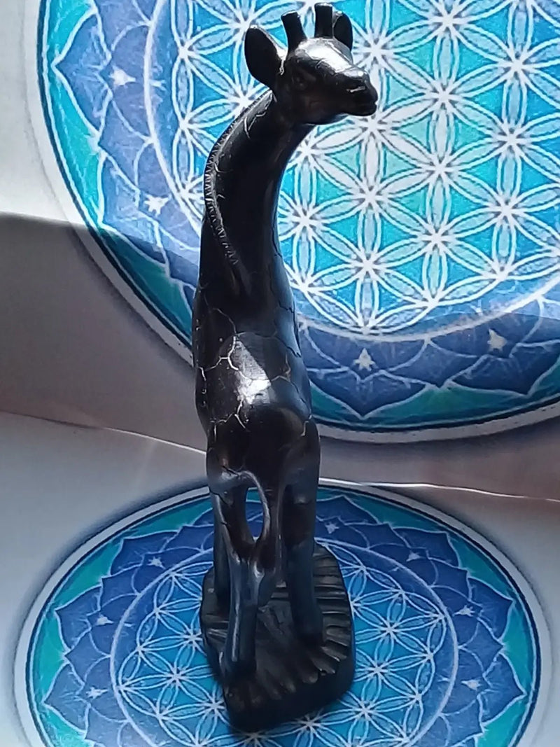 Load image into Gallery viewer, Déco girafe en bois Girafe en bois
