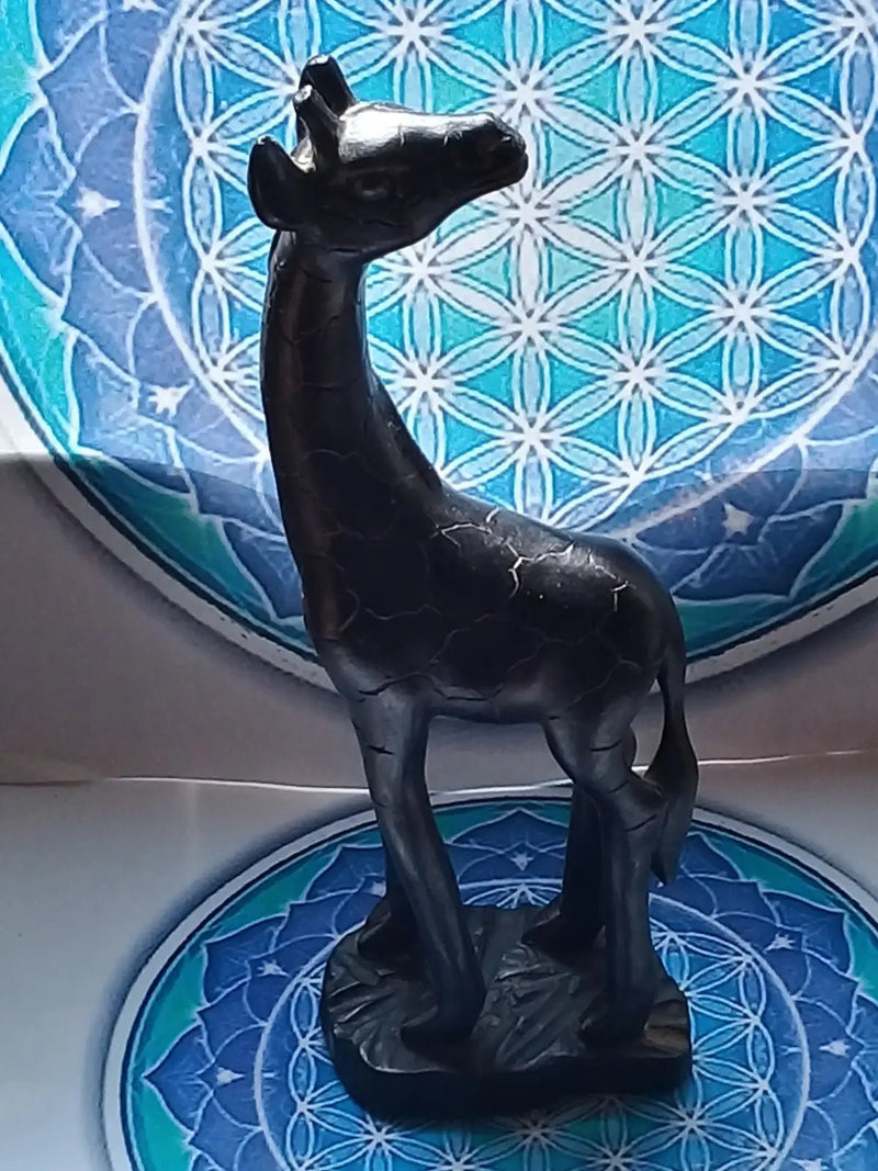 Load image into Gallery viewer, Déco girafe en bois Girafe en bois
