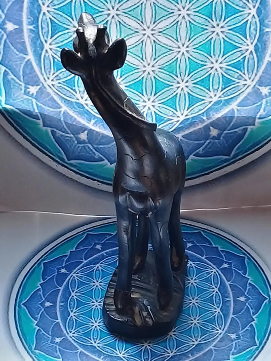 Déco girafe en bois Girafe en bois