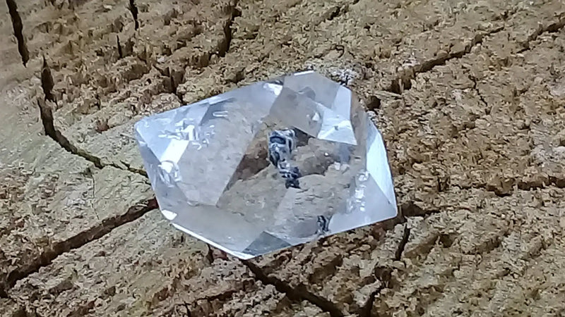 Carica immagine in Galleria Viewer, Diamant de Herkimer Grade A ++++ Diamant de Herkimer Dans la besace du p&#39;tit Poucet...   
