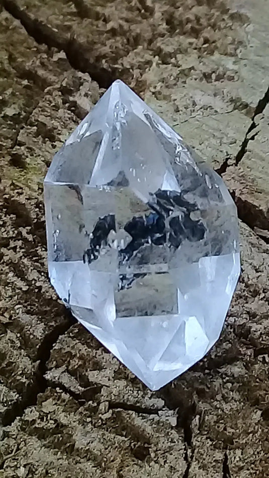 Diamant de Herkimer Grade A ++++ Diamant de Herkimer Dans la besace du p'tit Poucet...   