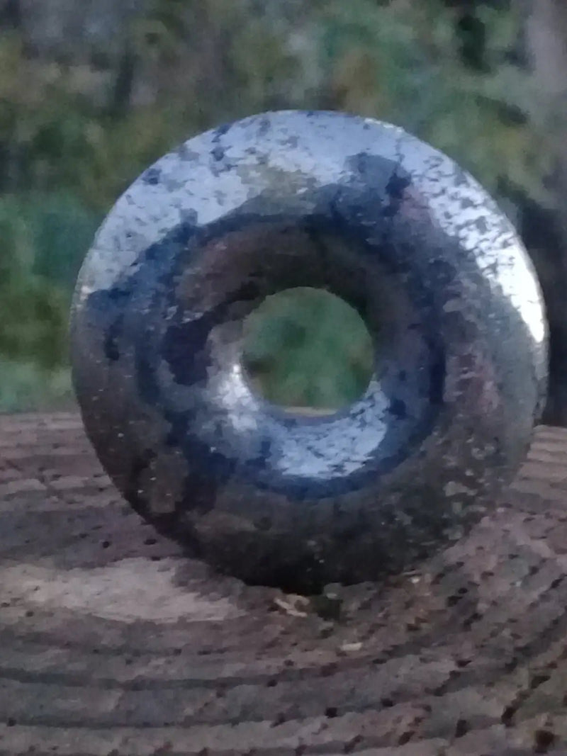 Chargez l&#39;image dans la visionneuse de la galerie, Donut en Pyrite Donut en Pyrite
