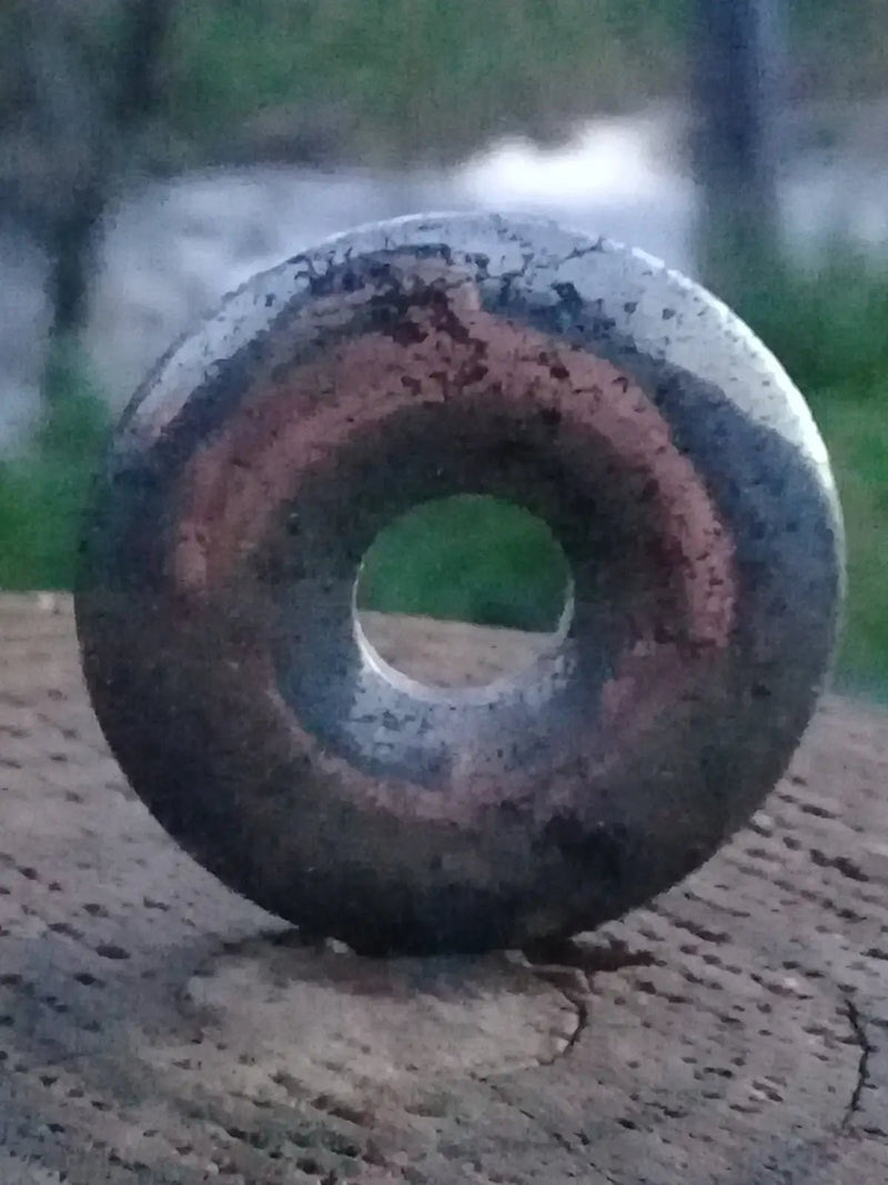 Chargez l&#39;image dans la visionneuse de la galerie, Donut en Pyrite Donut en Pyrite
