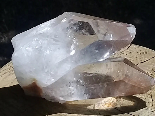 Double pointe de Cristal de roche Grade A ++++ 7 x 5 x 3,5cm Double pointe de Cristal de roche 7 x 5 x 3,5cm