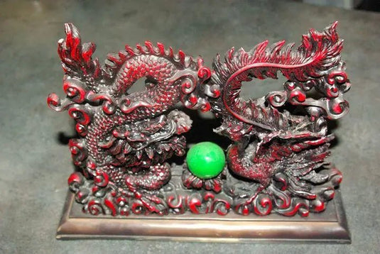 Dragon VS Phénix en résine Dragon VS Phénix en résine