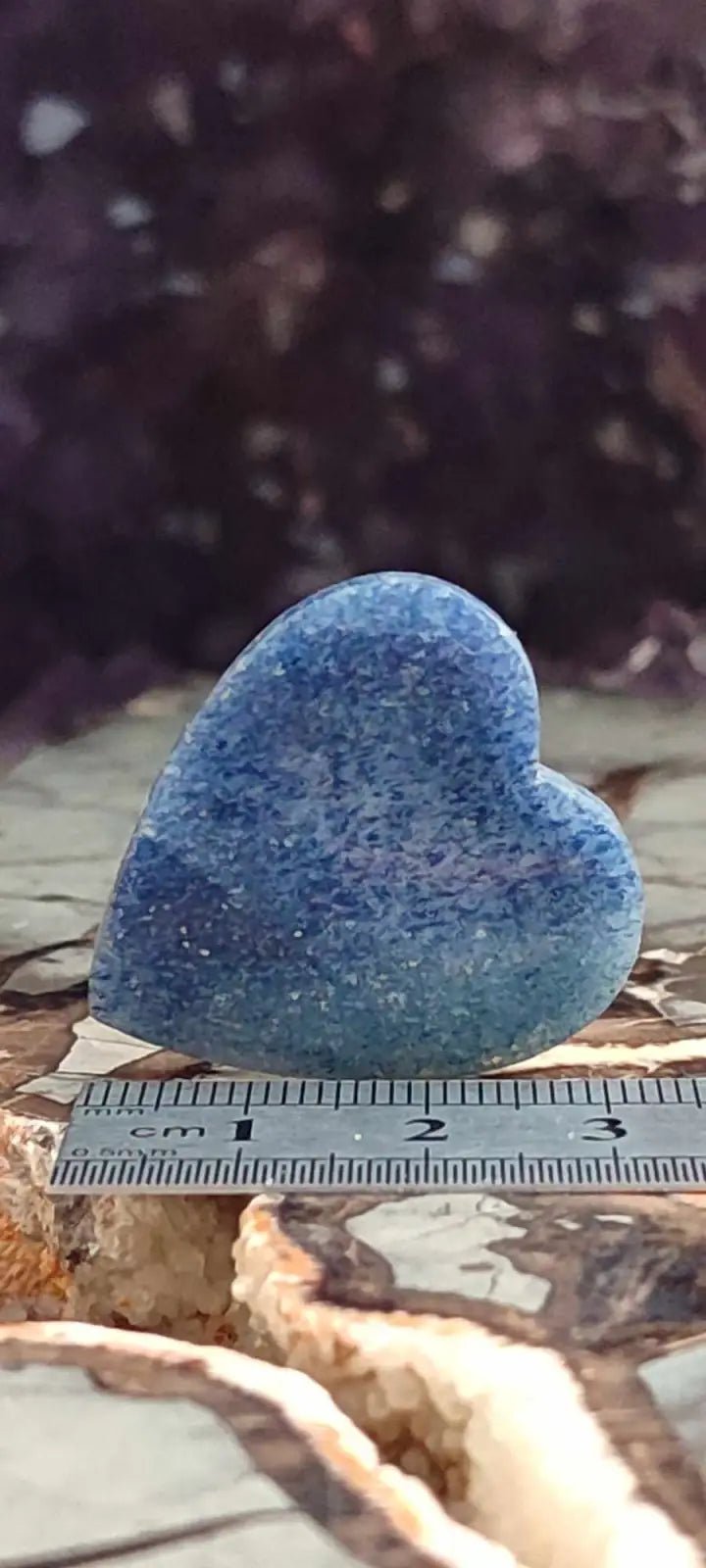 Load image into Gallery viewer, Dumortiérite du Brésil médiator Grade A++++ Dumortiérite médiator
