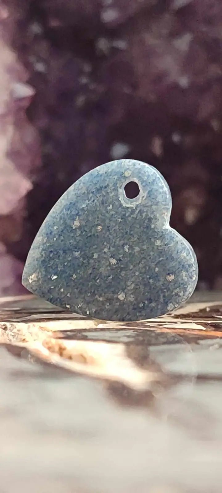 Load image into Gallery viewer, Dumortiérite du brésil médiator Grade A+++ Dumortiérite médiator
