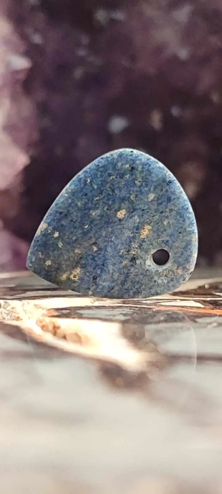 Load image into Gallery viewer, Dumortiérite du Brésil médiator Grade A+++ Dumortiérite médiator
