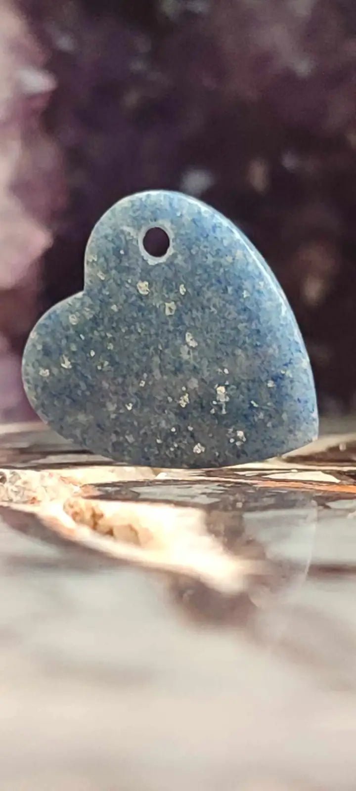 Load image into Gallery viewer, Dumortiérite du brésil médiator Grade A+++ Dumortiérite médiator
