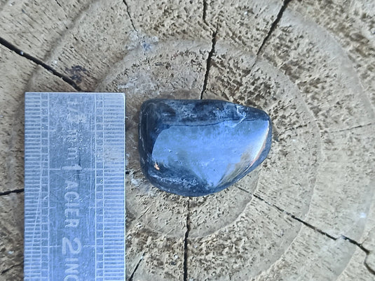 Dumortiérite du Brésil pierre roulée Grade A++++ Dumortiérite pierre roulée Dans la besace du p'tit Poucet   