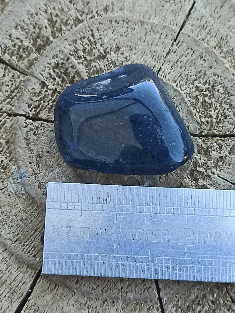 Load image into Gallery viewer, Dumortiérite du Brésil pierre roulée Grade A++++ Dumortiérite pierre roulée
