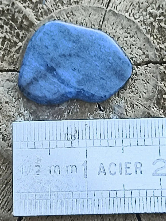 Dumortiérite du Brésil pierre roulée Grade A++++ Dumortiérite pierre roulée